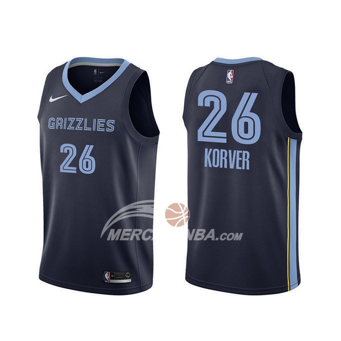 Maglia Memphis Grizzlies Kyle Korver Icon Blu